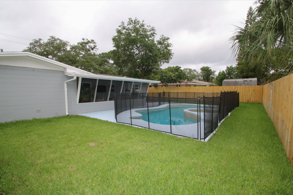 Home with Fenced Yard and Fenced Pool