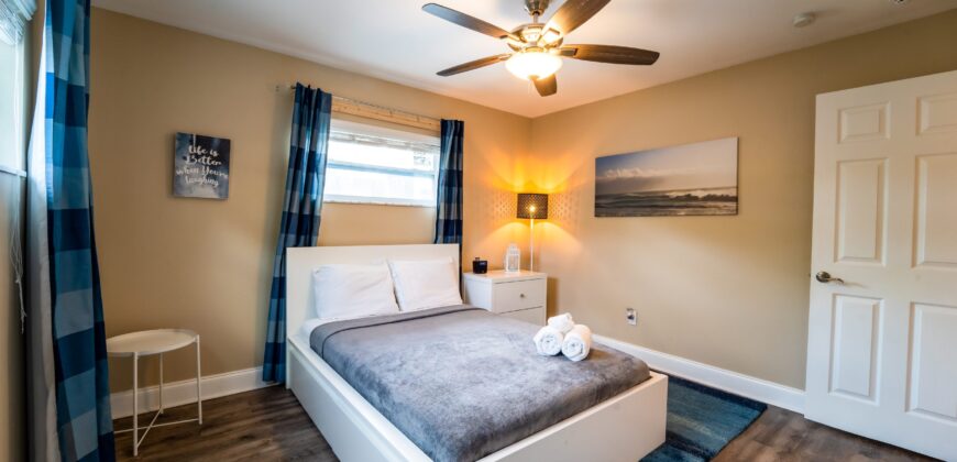 KMG: “AQUA VILLA” 3BD 2BA W/ HEATED POOL BY TPA AIRPORT