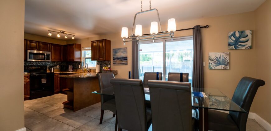 KMG: “AQUA VILLA” 3BD 2BA W/ HEATED POOL BY TPA AIRPORT