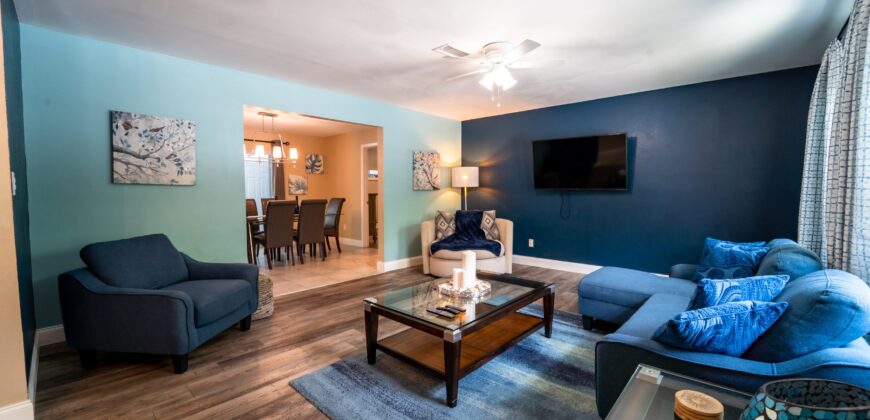 KMG: “AQUA VILLA” 3BD 2BA W/ HEATED POOL BY TPA AIRPORT
