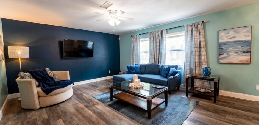 KMG: “AQUA VILLA” 3BD 2BA W/ HEATED POOL BY TPA AIRPORT