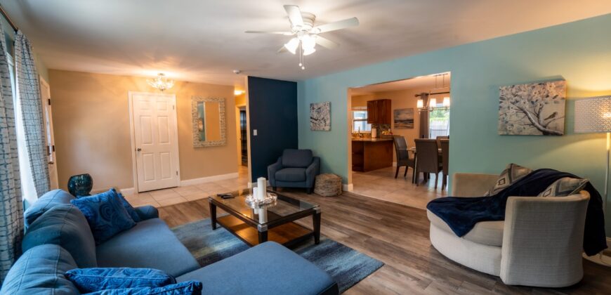 KMG: “AQUA VILLA” 3BD 2BA W/ HEATED POOL BY TPA AIRPORT