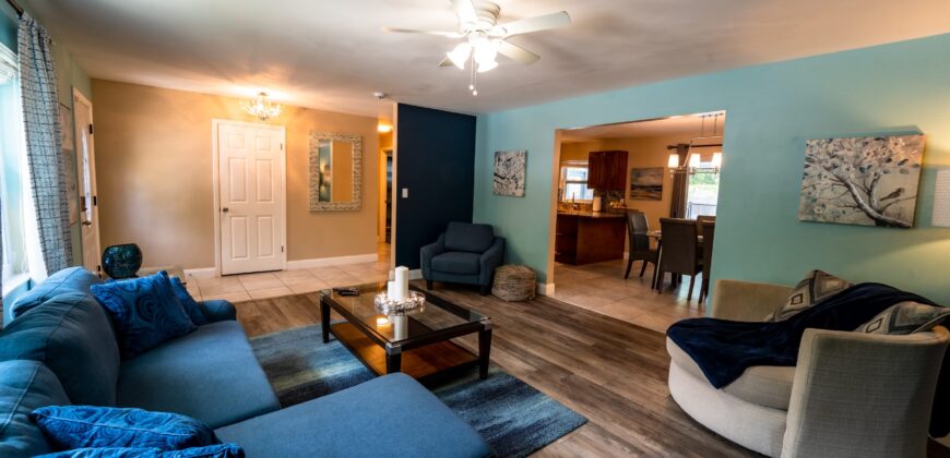 KMG: “AQUA VILLA” 3BD 2BA W/ HEATED POOL BY TPA AIRPORT