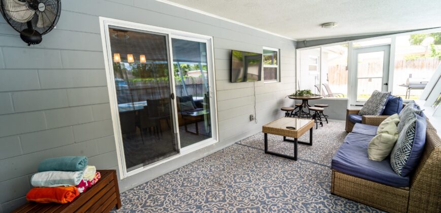 KMG: “AQUA VILLA” 3BD 2BA W/ HEATED POOL BY TPA AIRPORT