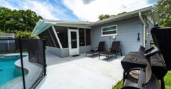 KMG: “AQUA VILLA” 3BD 2BA W/ HEATED POOL BY TPA AIRPORT