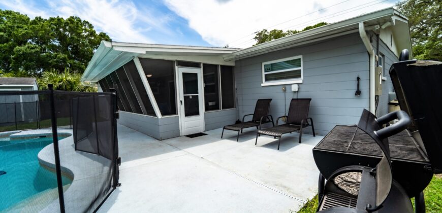 KMG: “AQUA VILLA” 3BD 2BA W/ HEATED POOL BY TPA AIRPORT