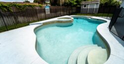 KMG: “AQUA VILLA” 3BD 2BA W/ HEATED POOL BY TPA AIRPORT